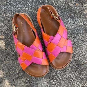 ALOHAS | Marshmallow Scacchi Sandals | Women's 39
